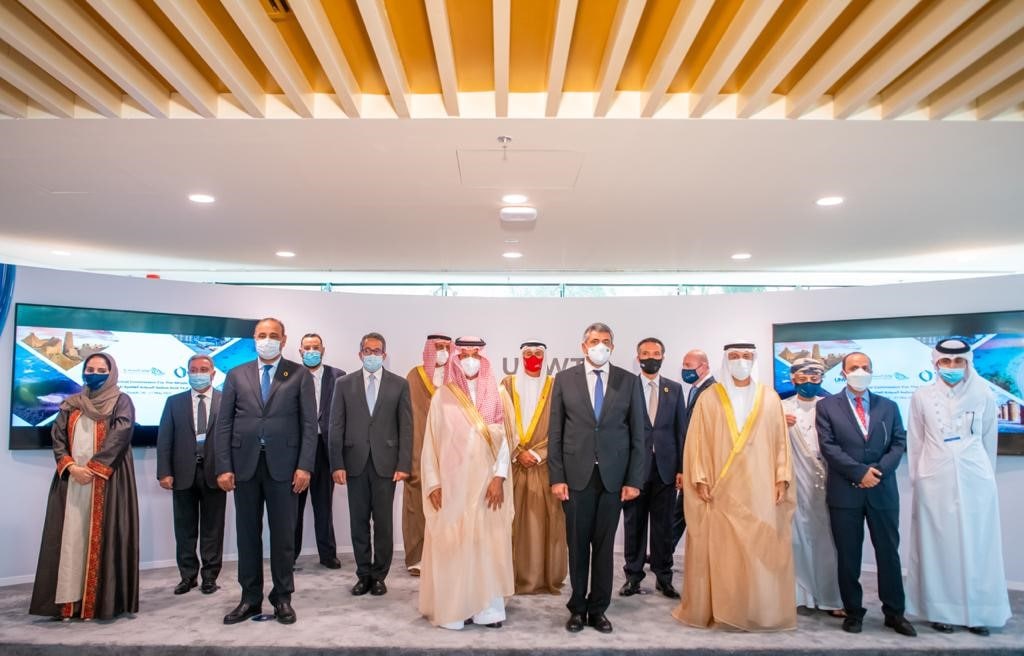 وزير الصناعة والتجارة والسياحة يشارك في حفل افتتاح المكتب الإقليمي لمنظمة السياحة العالمية في الرياض
