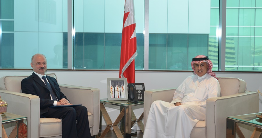 The Minister of Industry, Commerce &amp; Tourism received Russian Ambassador to the Kingdom of Bahrain