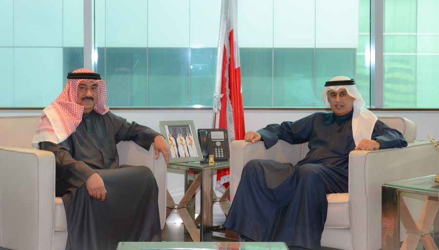 وزير الصناعة والتجارة والسياحة سعادة السيد زايد بن راشد الزياني يستقبل سفير مملكة البحرين لدى جمهورية الهند الصديقة