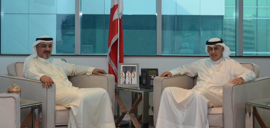 The Minister of Industry, Commerce and Tourism receives MP Jalal Kadhem
