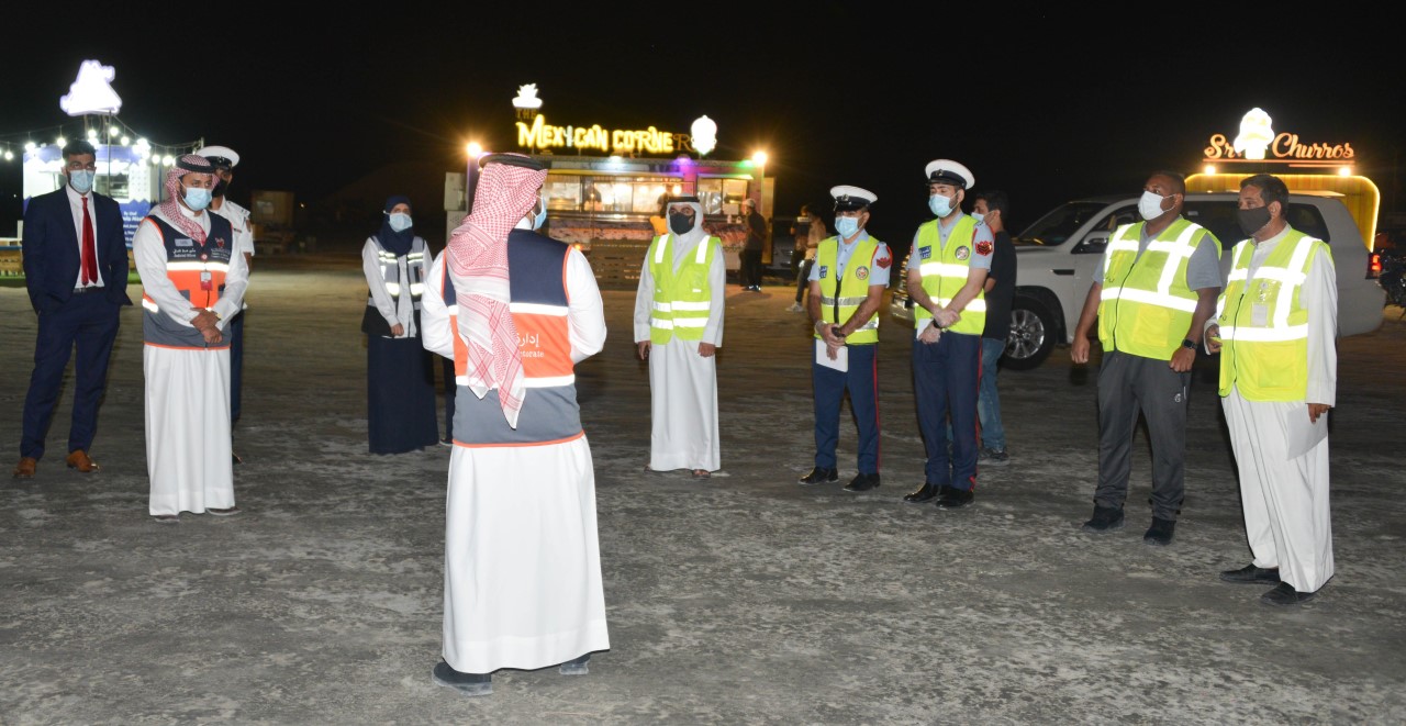 التفتيش على عربات الطعام المتنقلة