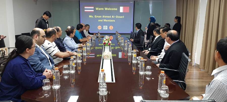 Assistant Undersecretary for Foreign Trade and economic delegation visit CPF Food and Beverage Company
