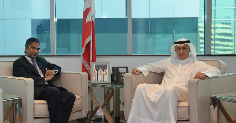 The Minister of Industry, Commerce and Tourism receives Ambassador of the Republic of Sri Lanka