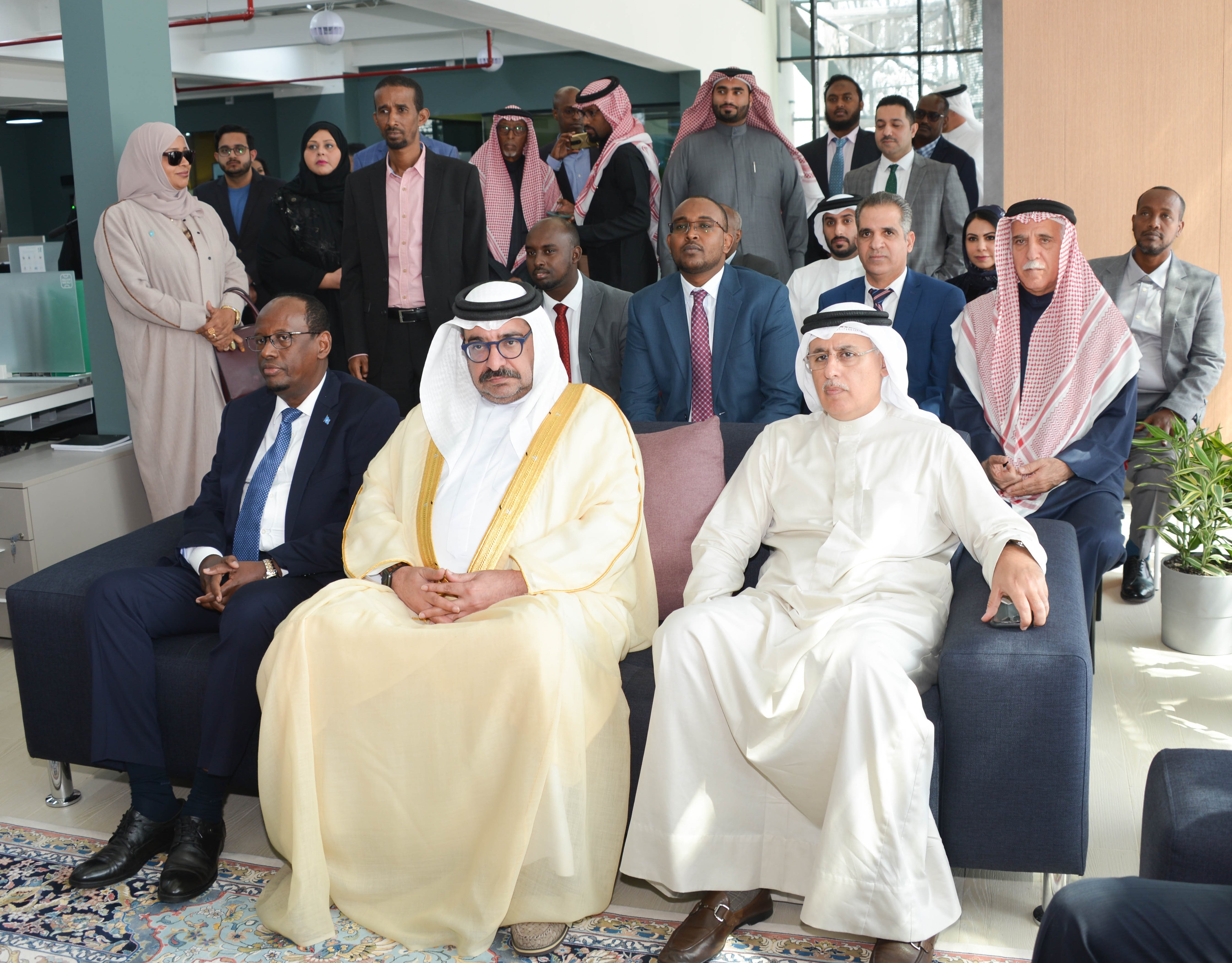 برعاية وزير الصناعة والتجارة والسياحة وبحضور وزير التجارة والصناعة بجمهورية الصومال الفيدرالية افتتاح حاضنة ومسرعة الأعمال The Collective Hub