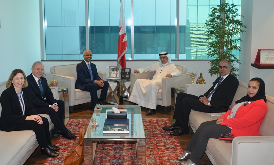 The Minister of Industry, Commerce &amp; Tourism receives newly appointed Australian Ambassador