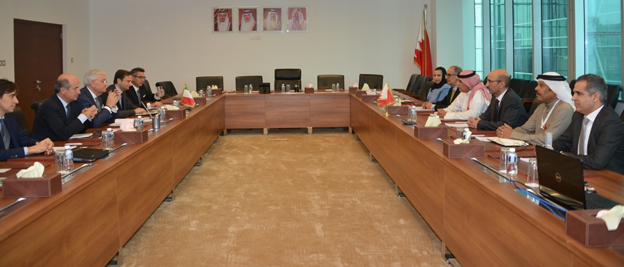 The Minister of Industry, Commerce &amp; Tourism meets Italian Delegation