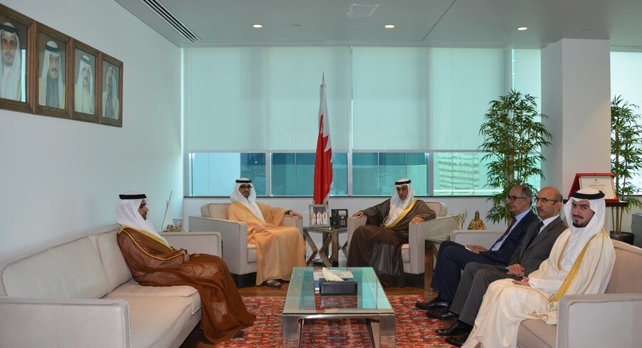 The minister of Industry, Commerce &amp; Tourism UAE Ambassador to the Kingdom of Bahrain