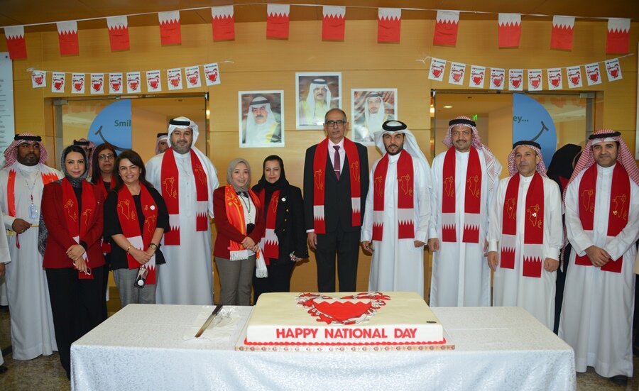  وزارة الصناعة والتجارة والسياحة تحتفل بالعيد الوطني المجيد وعيد الجلوس التاسع عشر لحضرة صاحب الجلالة الملك حمد بن عيسى آل خليفة ملك مملكة البحرين المفدى حفظه الله ورعاه