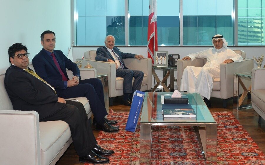 وزير الصناعة والتجارة والسياحة يجتمع بالمدير التنفيذي لمجموعة الهلال للمعارض والمؤتمرات