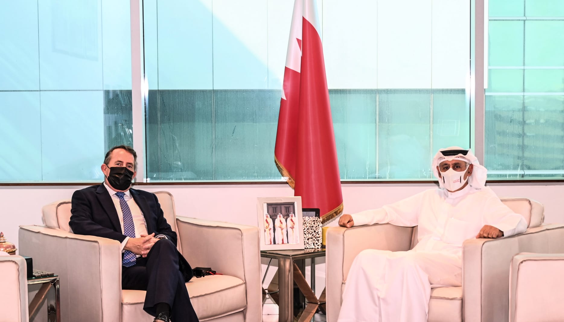 وزير الصناعة والتجارة والسياحة يجتمع برئيس مجموعة الاتفاقيات الإبراهيمية