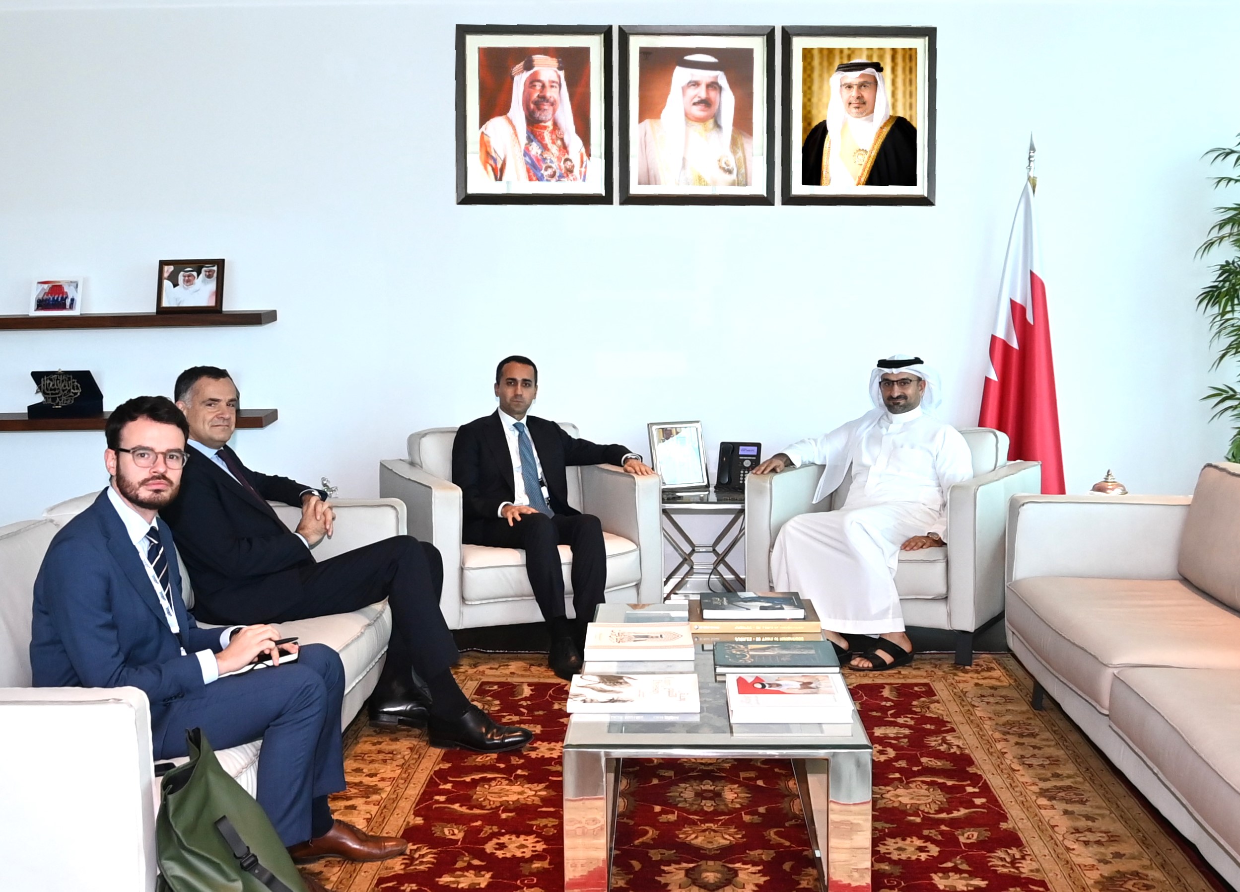 On the sidelines of the GCC - EU Business Forum Industry and Commerce Minister Meets European Trade Commission