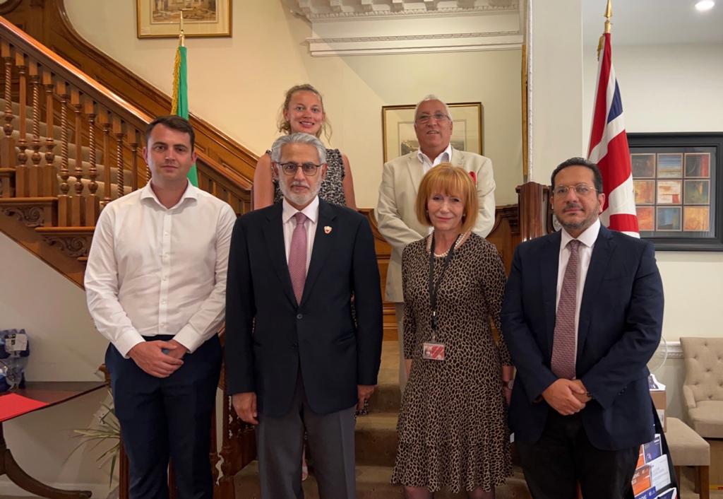 Minister of Industry and Commerce Participates in Seminar About FTA Between GCC and Britain