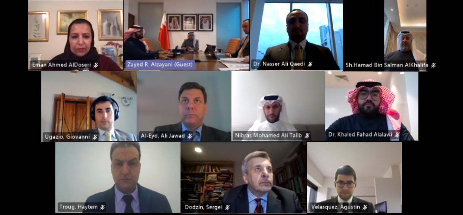 وزير الصناعة والتجارة والسياحة يبحث مع بعثة صندوق النقد الدولي التطورات الاقتصادية في ظل خطة التعافي الاقتصادي