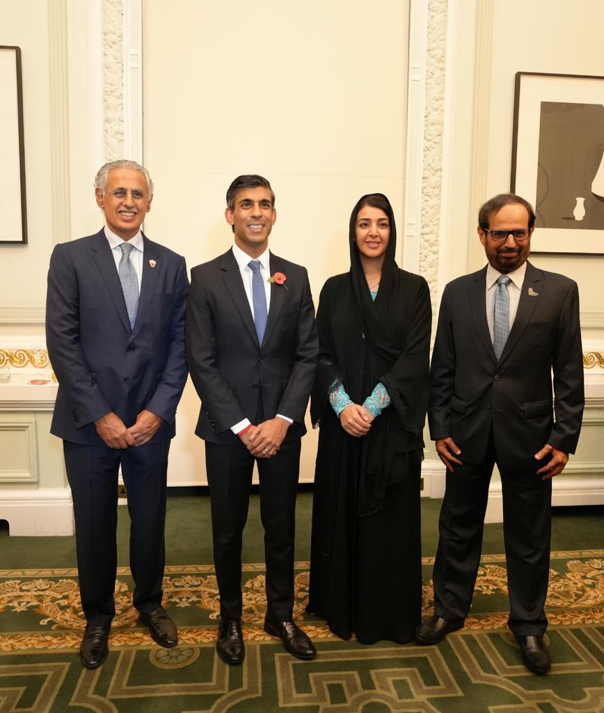 New British Prime Minister Receives Minister of Industry and Commerce