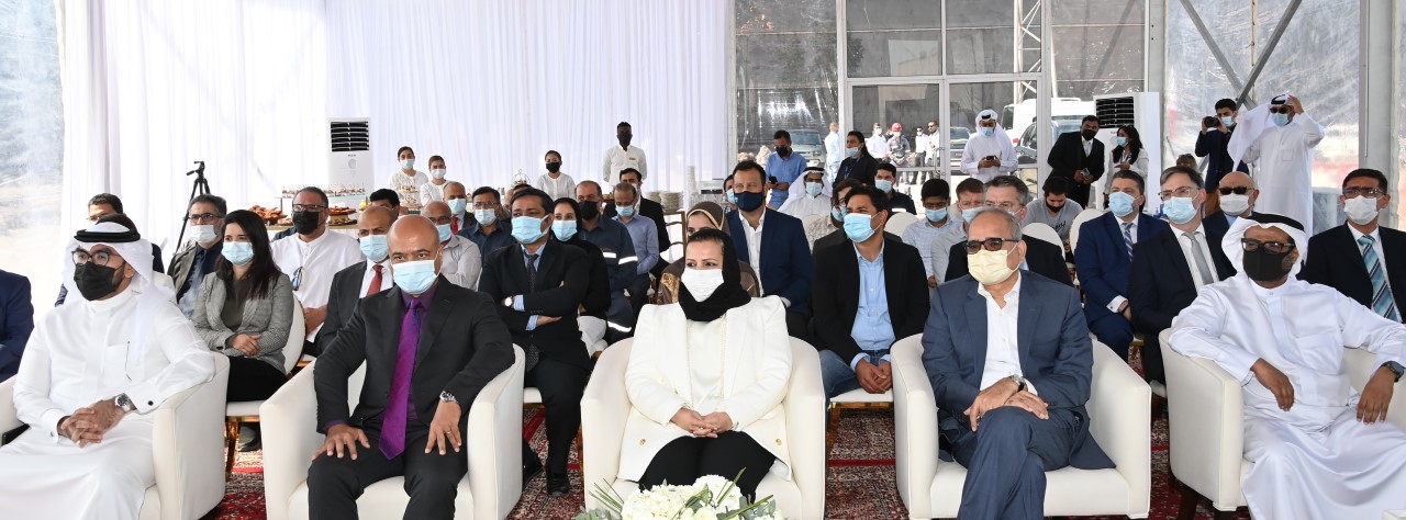 بإجمالي استثمار يبلغ 31 مليون دولار أمريكي وعلى مساحة أكثر من 360 ألف متر مربع وكيل الصناعة تشهد تدشين أعمال توسعة عمليات شركة حديد البحرين في مدينة سلمان الصناعية