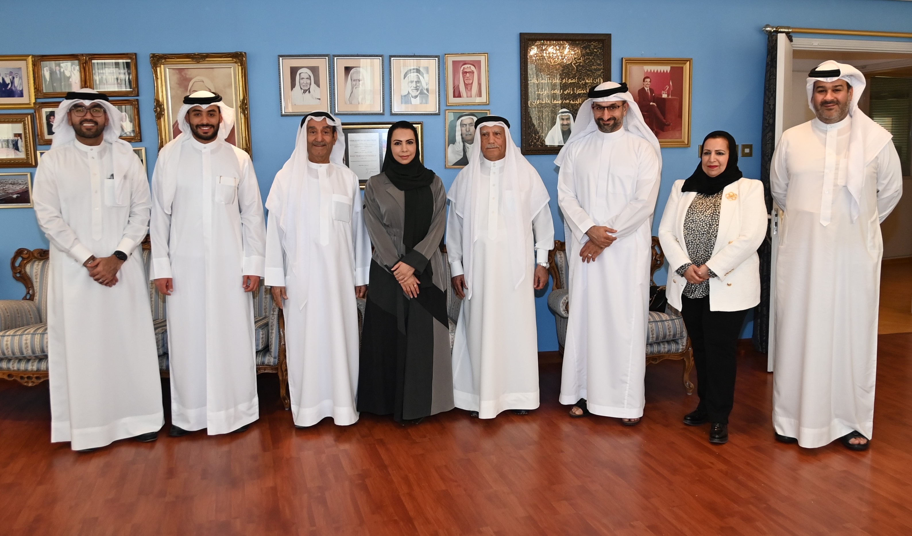 Minister of Industry and Commerce visits Al Ansari Group&#039;s Maktab Co-working Space