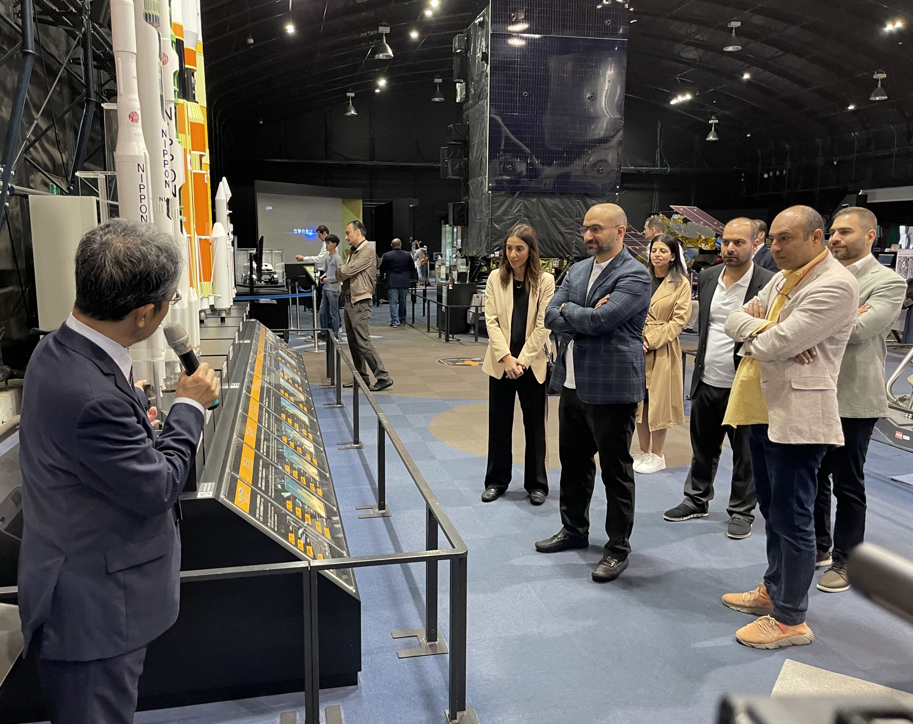 Minister of Industry and Commerce visits Japan Aerospace Exploration Agency (JAXA)