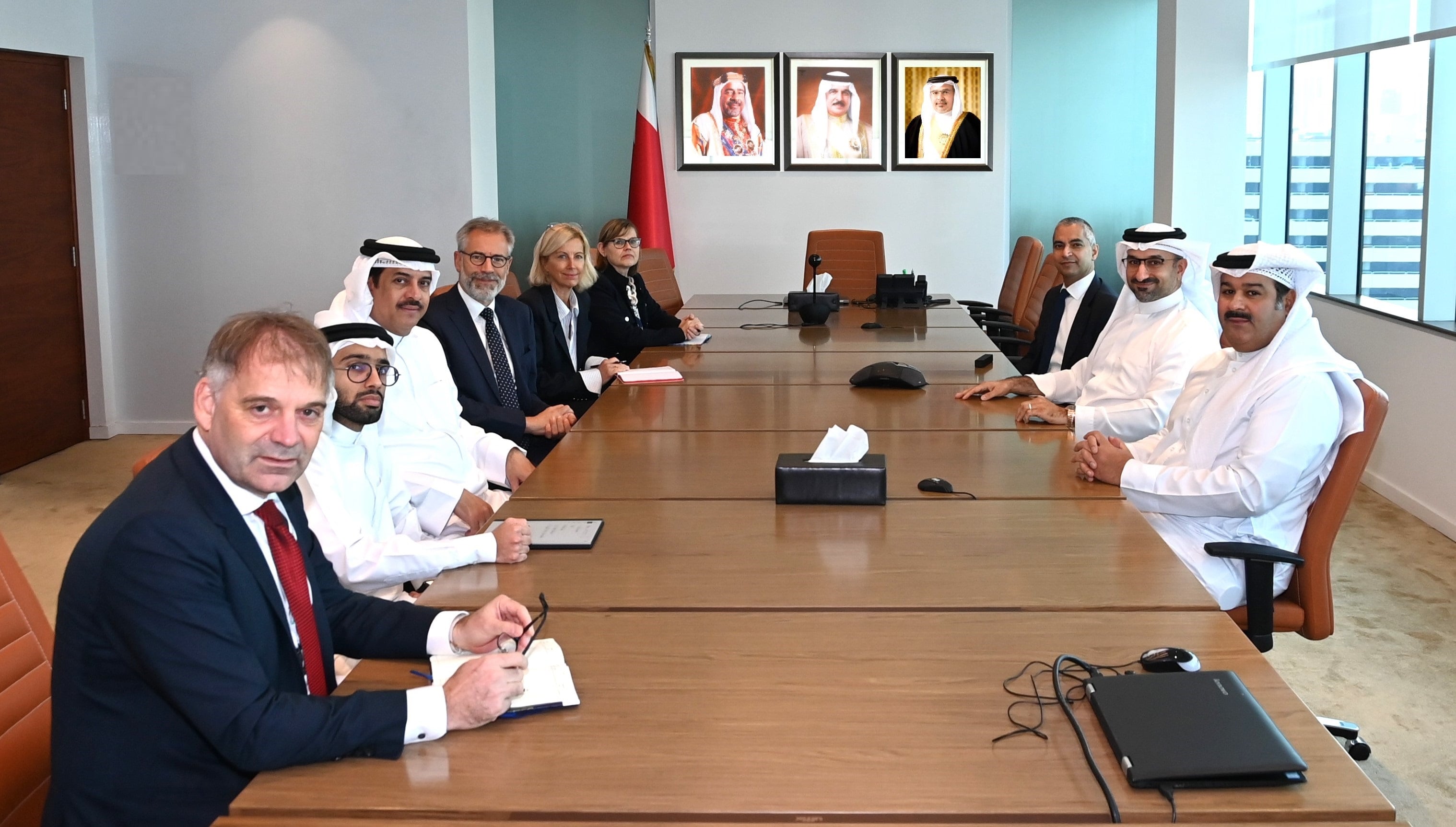 On the sidelines of the GCC - EU Business Forum Industry and Commerce Minister Meets European Trade Commission