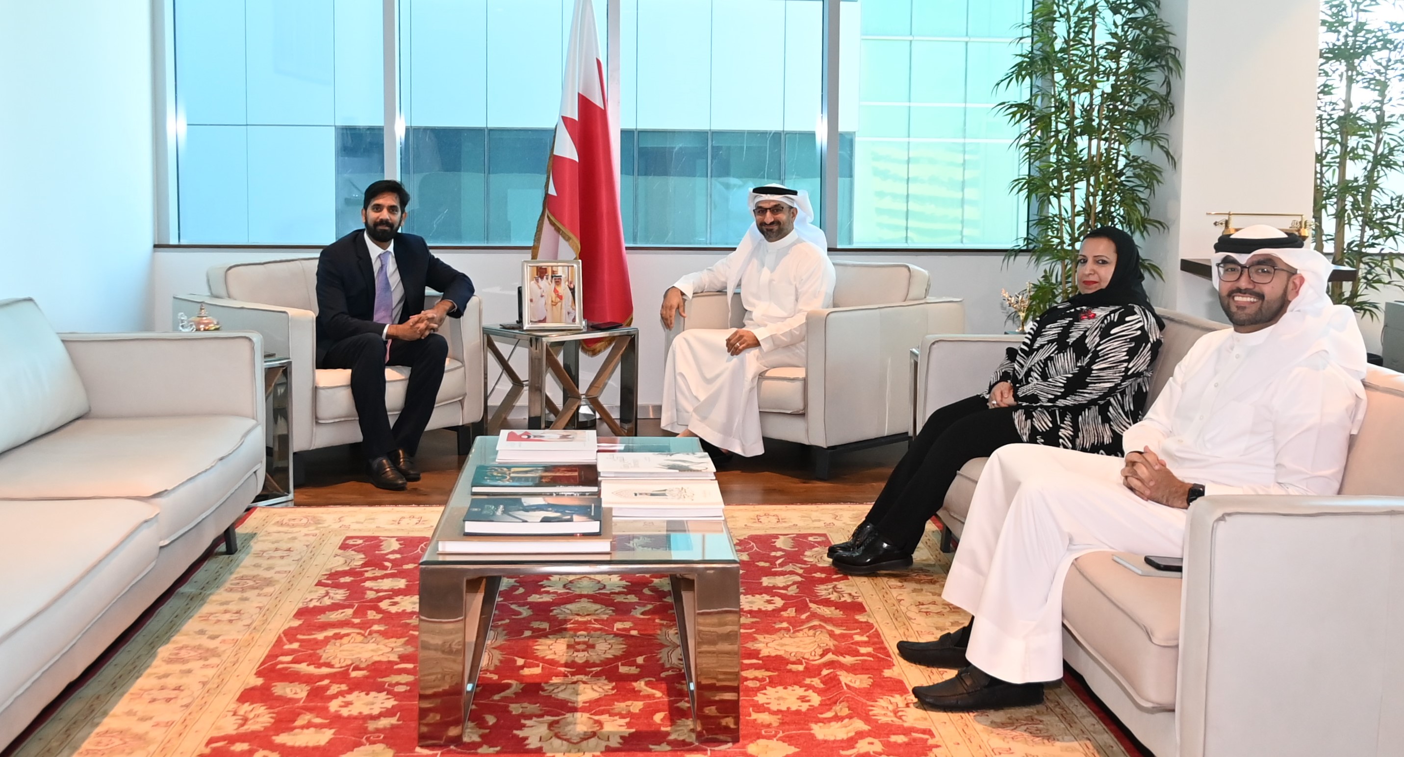 Industry and Commerce Minister Meets Sanvira Founder and Managing Director