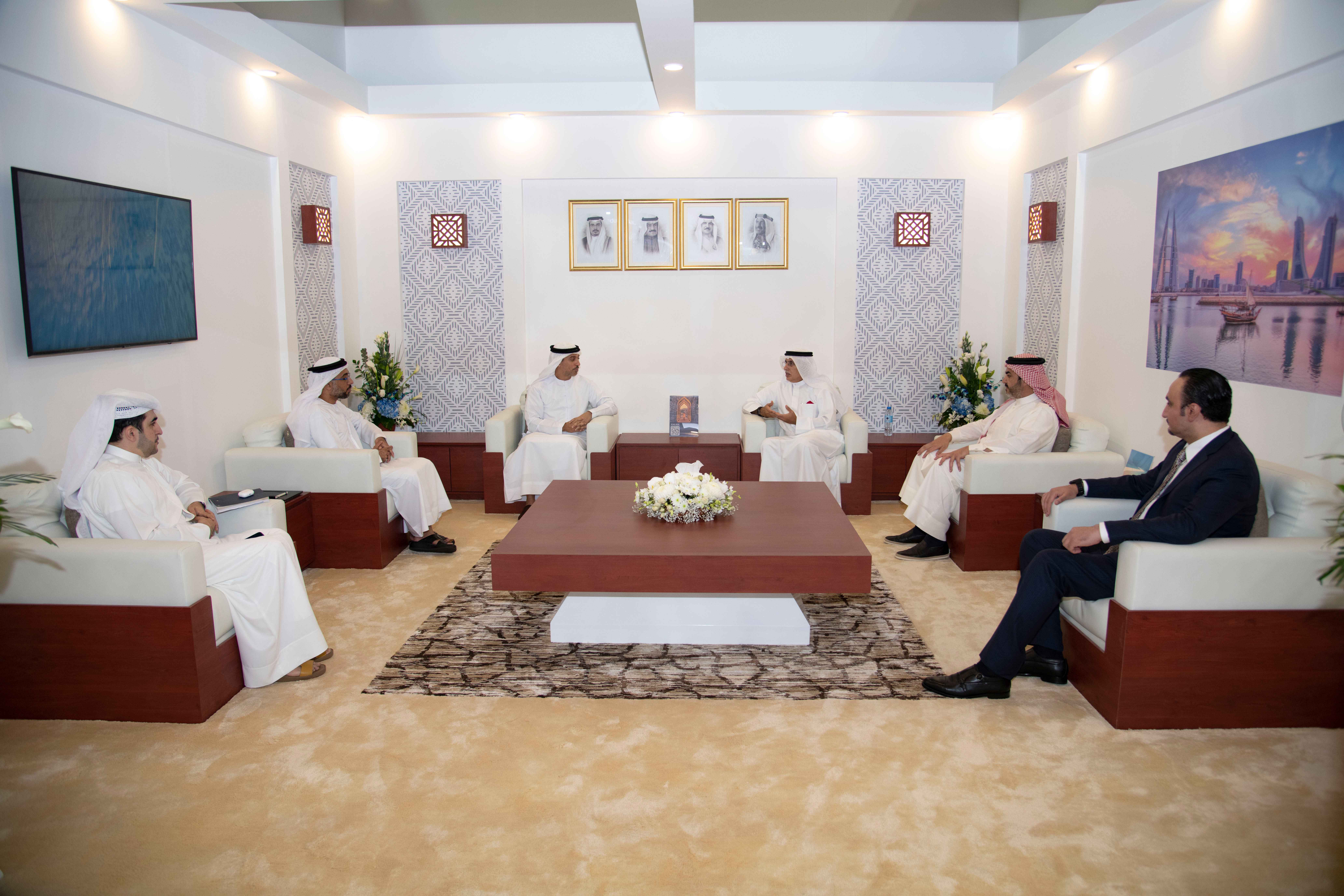 On the side-lines of ATM 2021: UAE State Minister Visits Bahrain Pavilion
