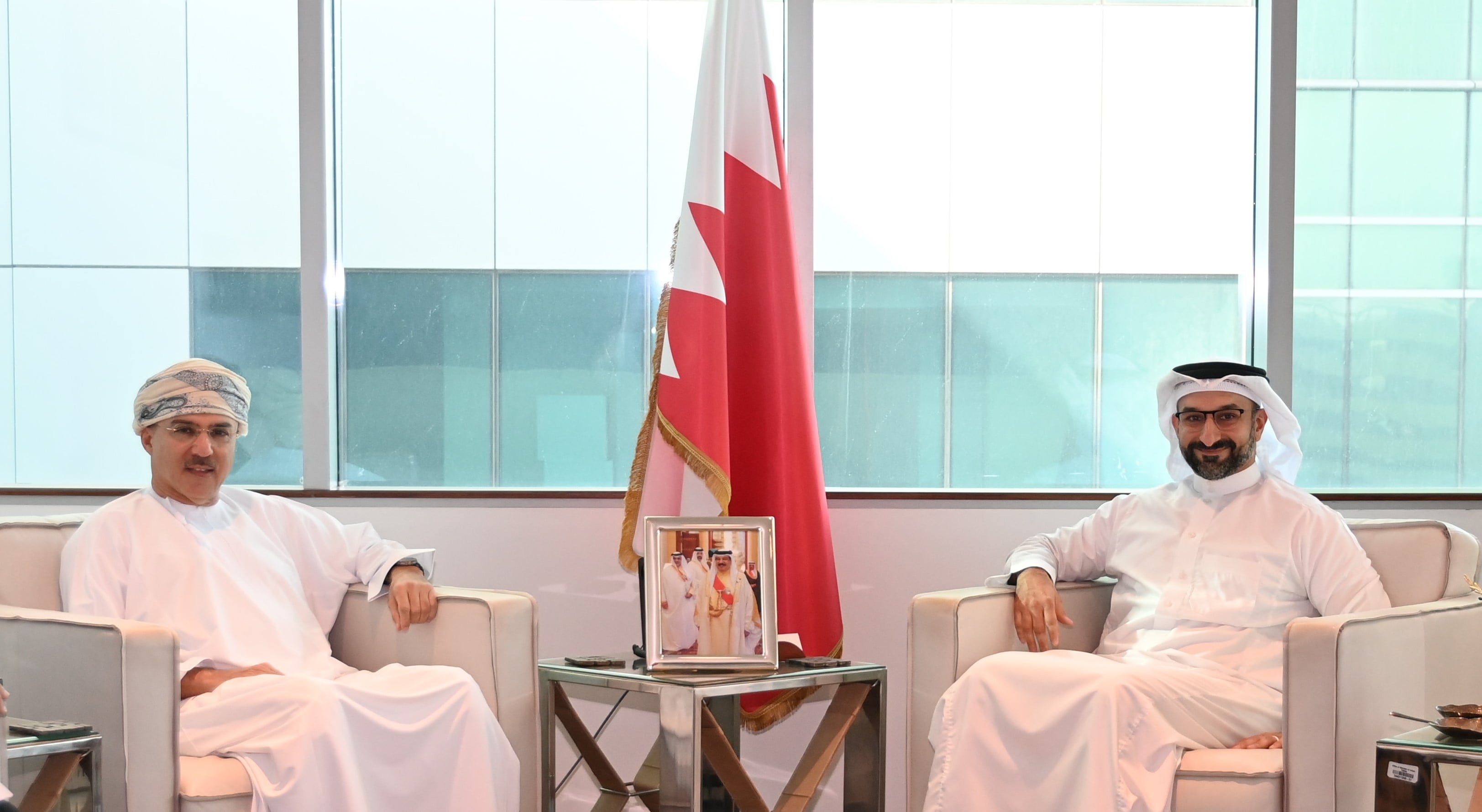 Minister of Industry and Commerce Meets Investcorp Chairman