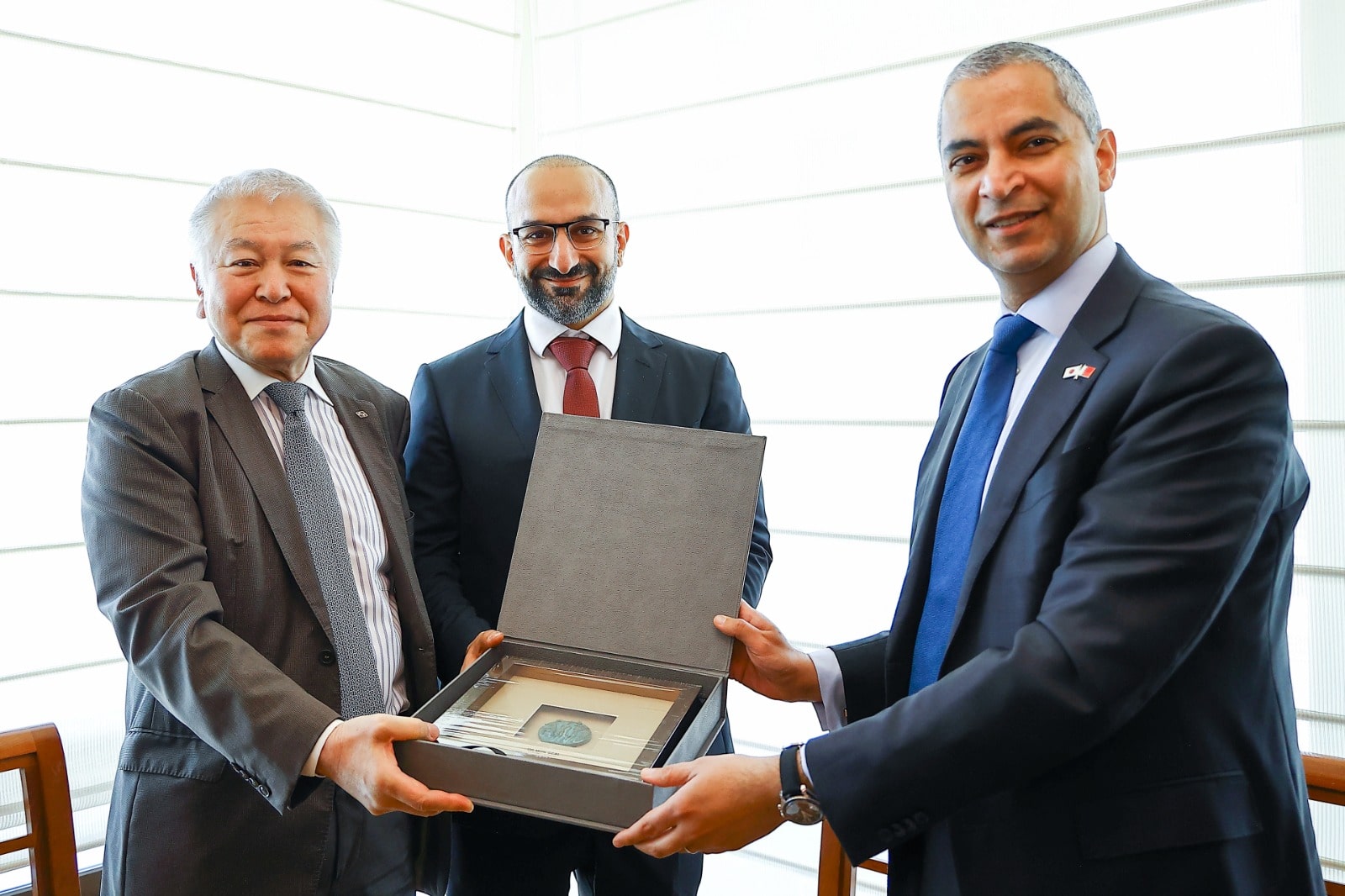 Industry and Commerce Minister Visits Daiki Aluminium Industry Co., Ltd. in Japan