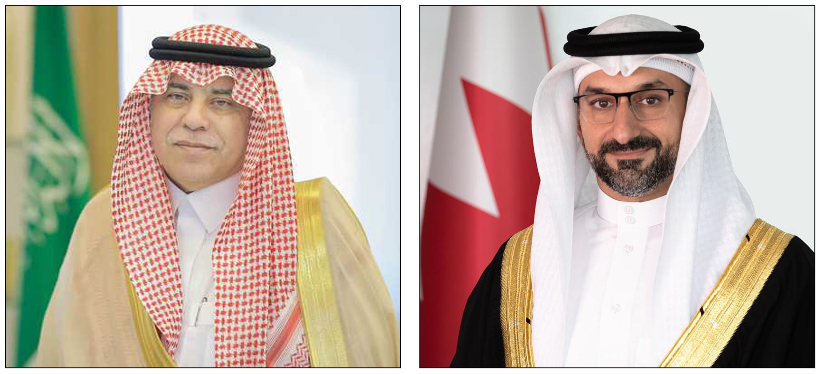 خلال اجتماعه مع معالي وزير التجارة رئيس مجلس إدارة الهيئة العامة للتجارة الخارجية بالسعودية وزير الصناعة والتجارة يبحث مستجدات الخطط والبرامج الحكومية التجارية والاستثمارية المشتركة بين مملكة البحرين والمملكة العربية السعودية الشقيقة