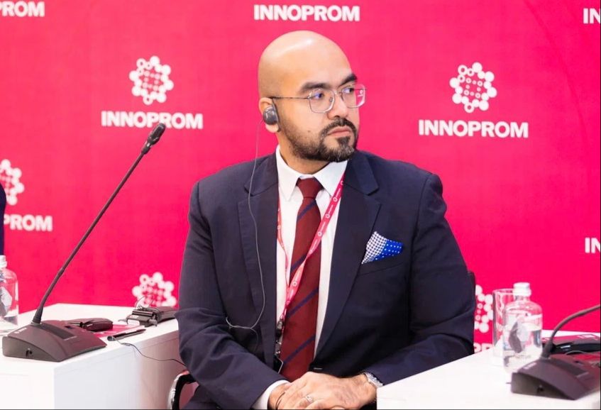 Assistant Undersecretary for Industrial Development Takes Part in INNOPROM International Industry Exhibition in Russia