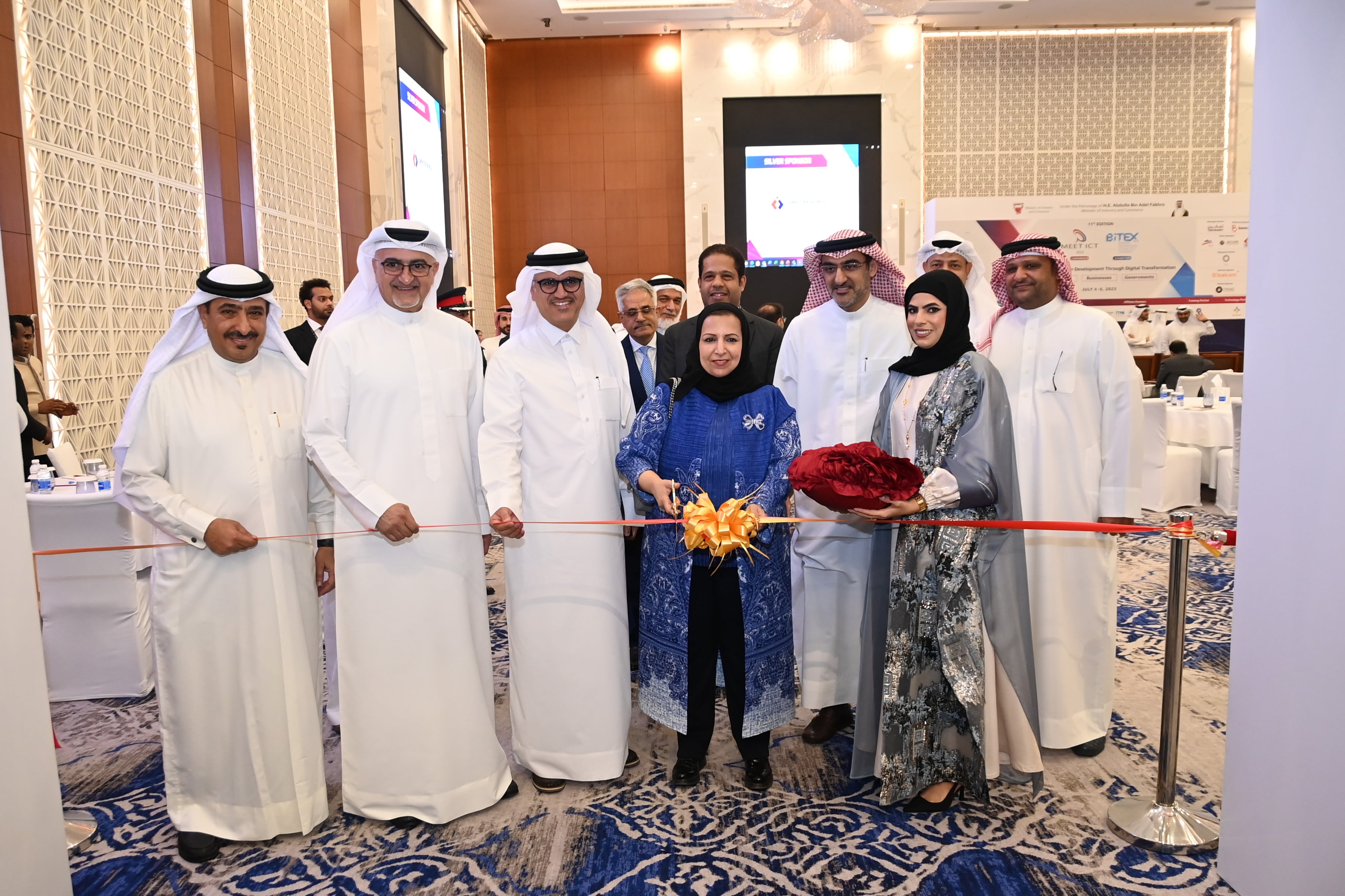 وكيل وزارة الصناعة والتجارة تفتتح مؤتمر تكنولوجيا المعلومات والاتصالات «ميت آي سي تي» ومعرض البحرين الدولي للتكنولوجيا «بيتكس»