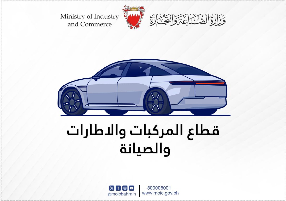 قطاع المركبات والإطارات والصيانة