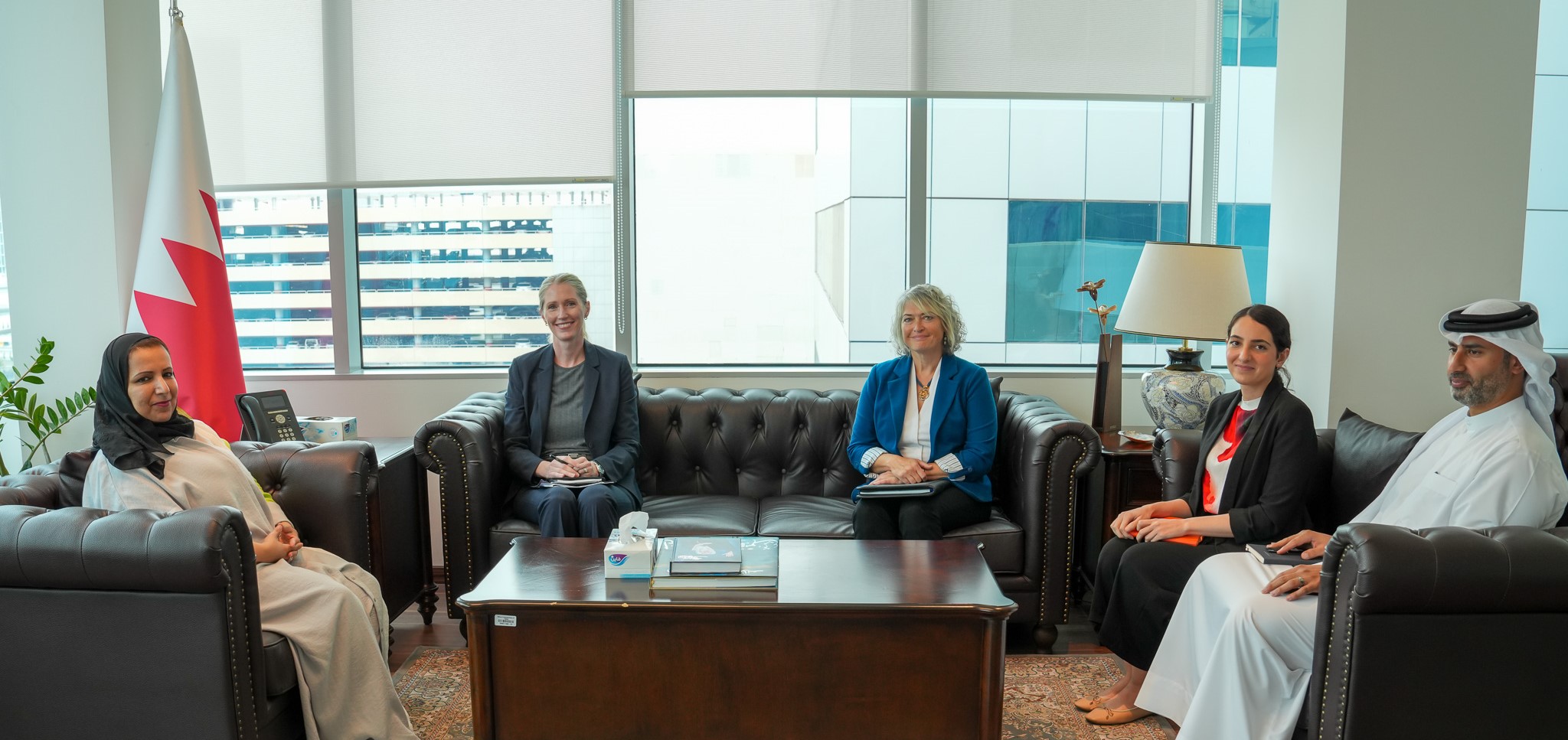 Undersecretary of the Ministry of Industry and Commerce Meets Acting Deputy Chief of U.S Mission to Bahrain