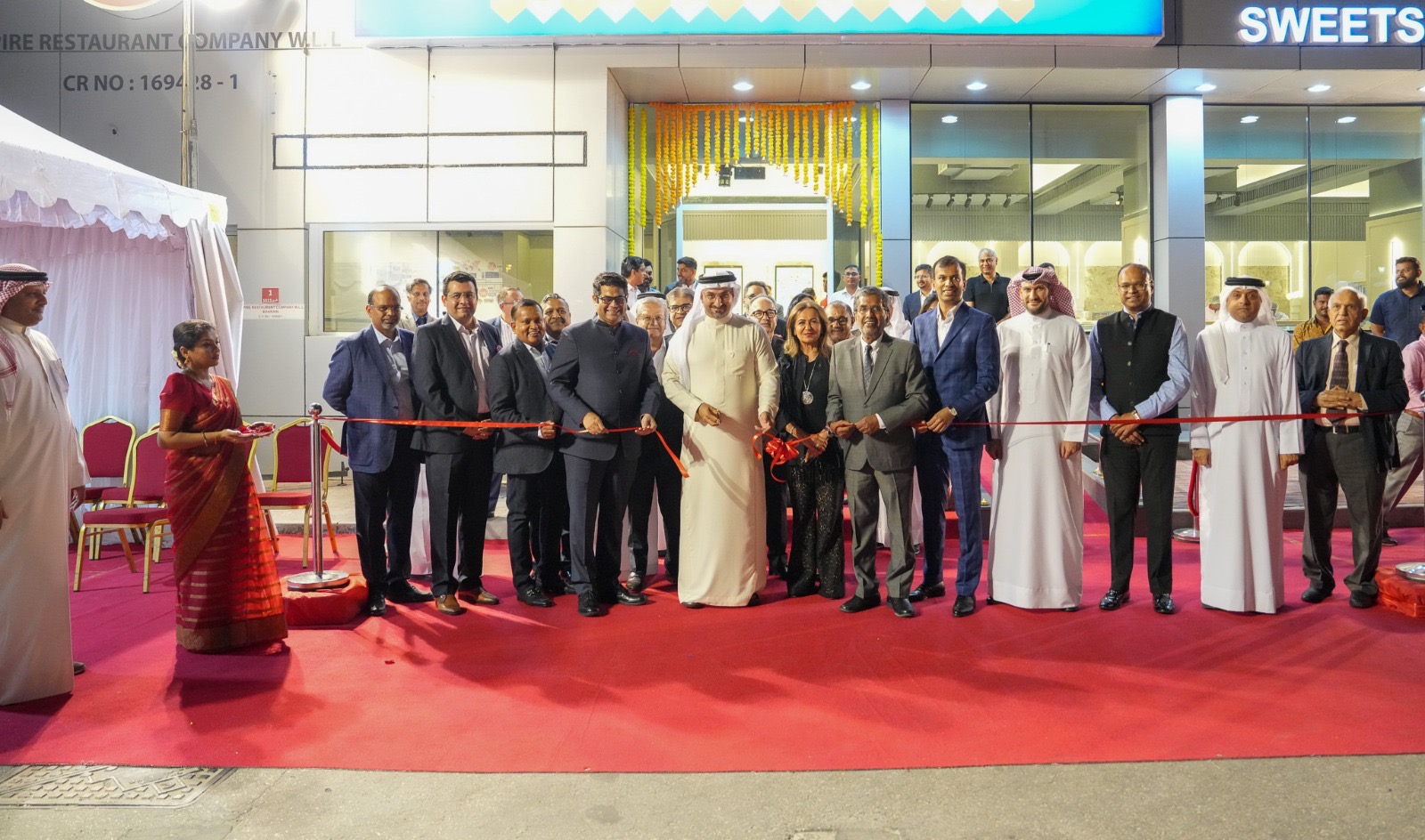 Minister of Industry and Commerce Attends the Opening of the First Branch of India&#039;s Popular Restaurant Chain “Bikanervala” in Bahrain