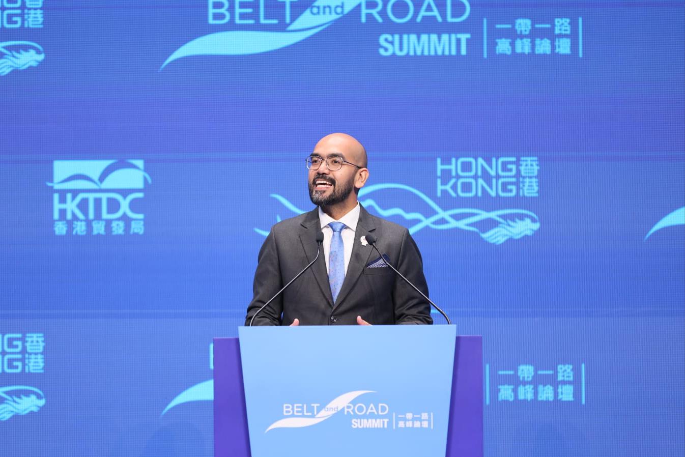 Assistant Undersecretary for Industrial Development highlights Bahrain&#039;s efforts in promoting sustainable industrialization at Belt and Road Summit in Hong Kong
