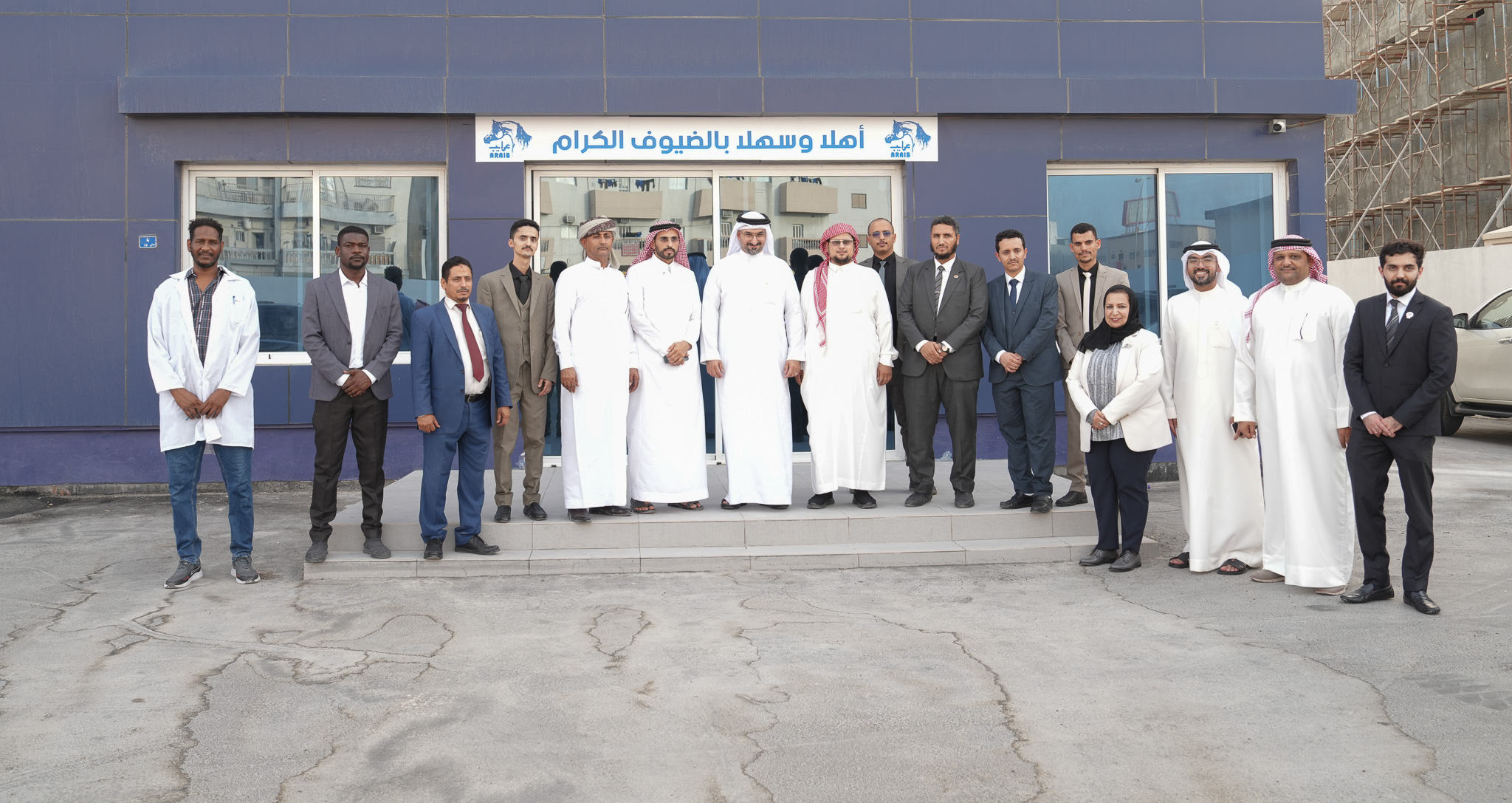 During a visit to factories in Ma&#039;ameer Industrial Area.  Minister of Industry and Commerce Affirms Support for the Industrial Sector 