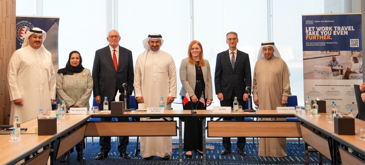 وزير الصناعة والتجارة: الحرص على تعزيز التعاون والتنسيق الثنائي القائم بين البحرين وأمريكا في مختلف المجالات خاصةً في المجالين التجاري والصناعي