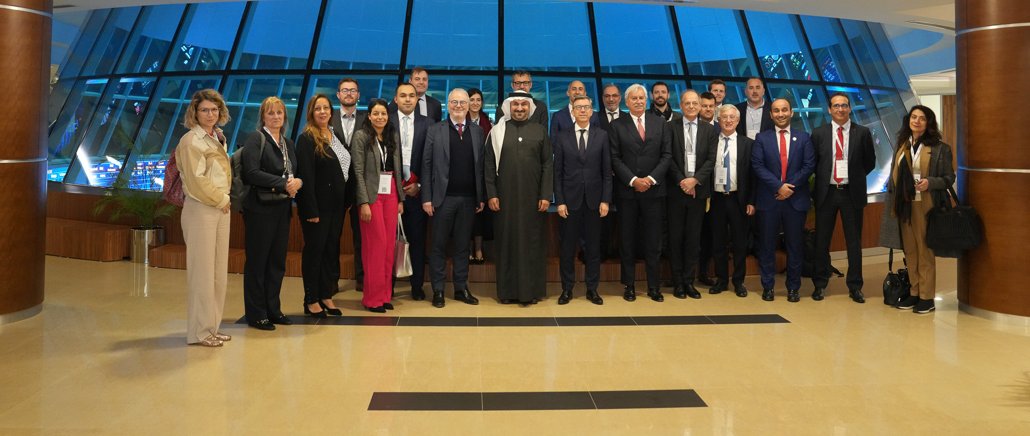 The Minister of Industry and Commerce Meets President of the French Enterprise Association &quot;MEDEF International&quot;  