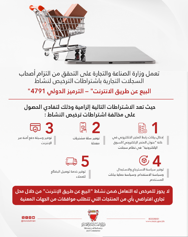 البيع عن طريق الانترنت