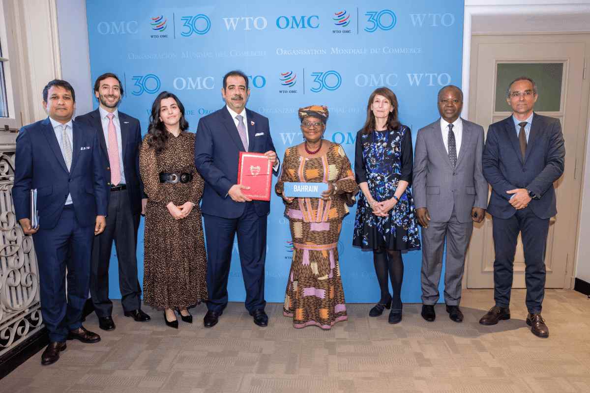 Bahrain Deposits Instrument of Acceptance of the WTO Agreement on Fisheries Subsidies