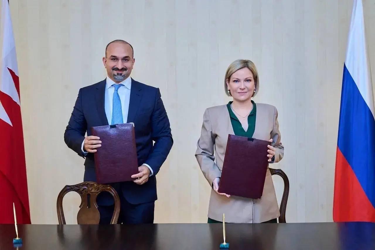  Minister of Industry and Commerce Heads Bahraini Side at 4th Bahraini–Russian Joint Committee Meeting in Moscow